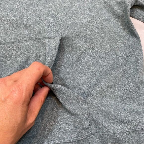 Yogalicious Lux Brand Sage Green Full Zipper Hoodie Sweatshirt XXL - Picture 11 of 12